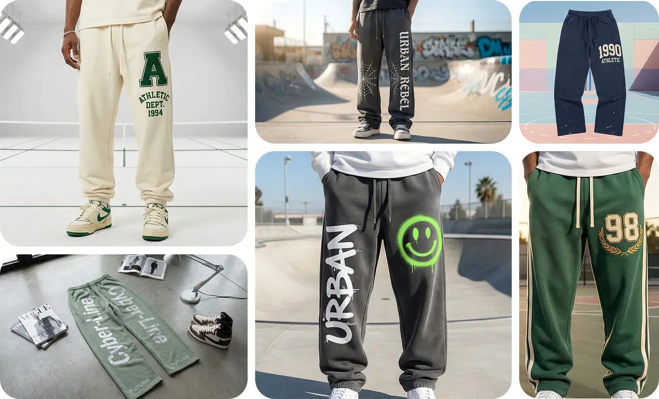 Showcase your design with sweatpants mockup