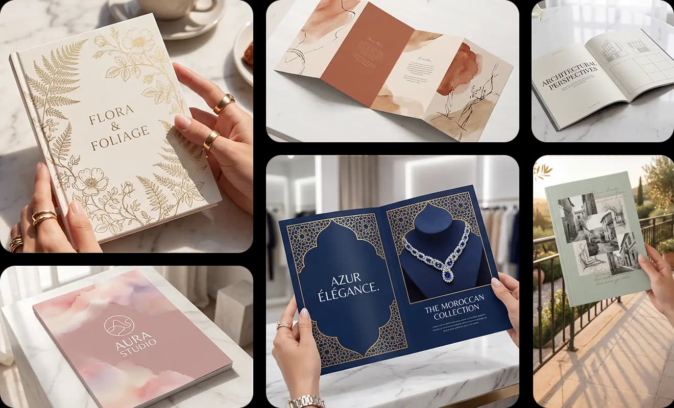 Turn your booklet deisgn into a realistic preview