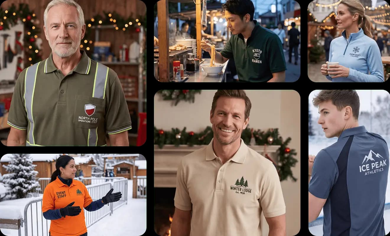 Turn any shirt photo into a polo shirt mockup