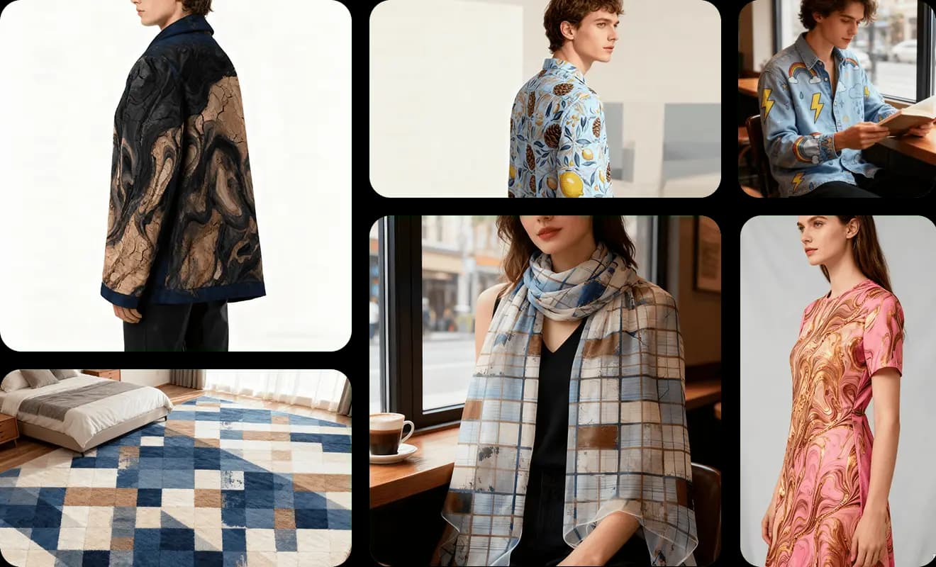 Endless design, one tile