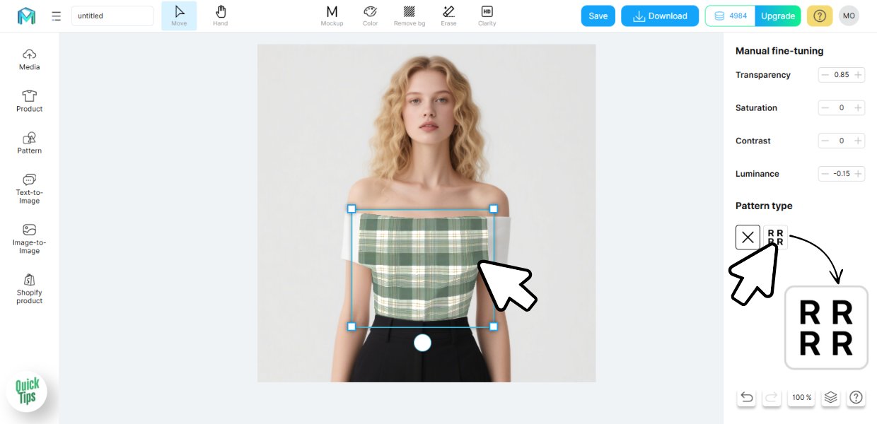 Choose pattern type